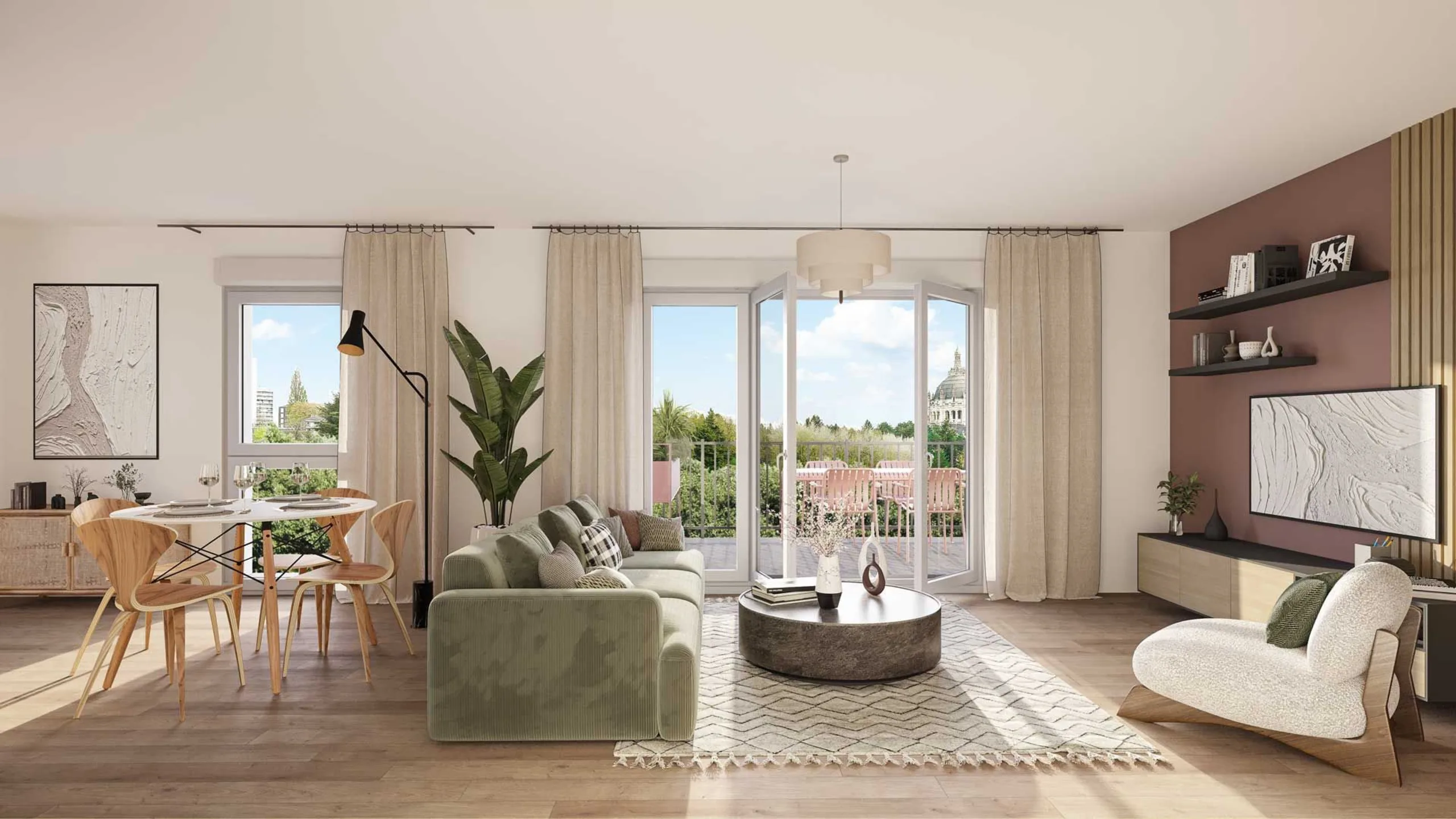 Programme immobilier neuf Les Hauts de la Basilique Lisieux - vue 5