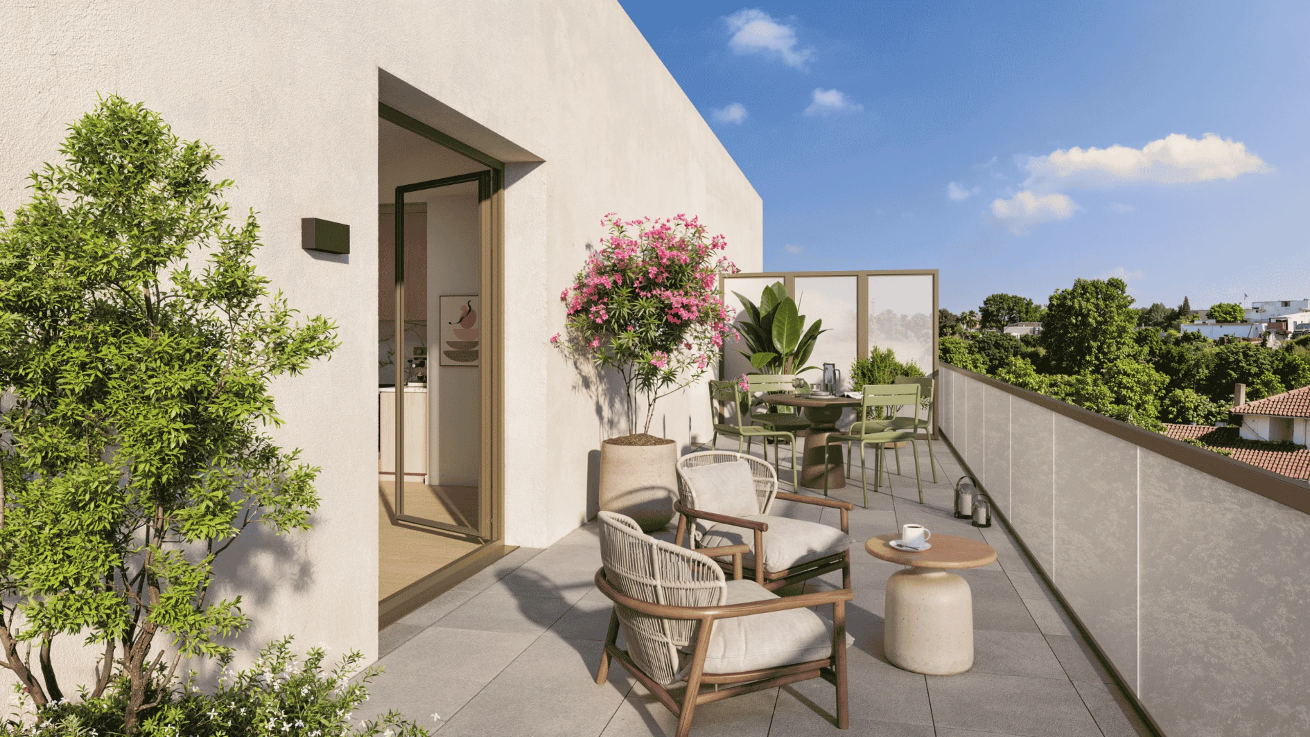 Programme immobilier neuf Les Jardins Oria Caluire-et-Cuire - vue 2