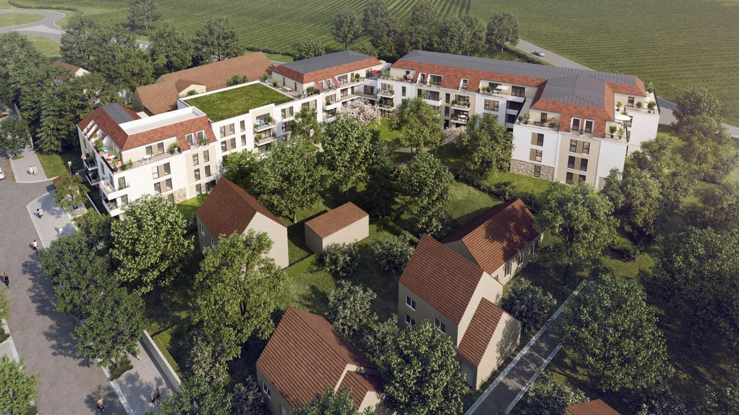 Programme immobilier neuf Villa Hennequin Ecquevilly - vue 2