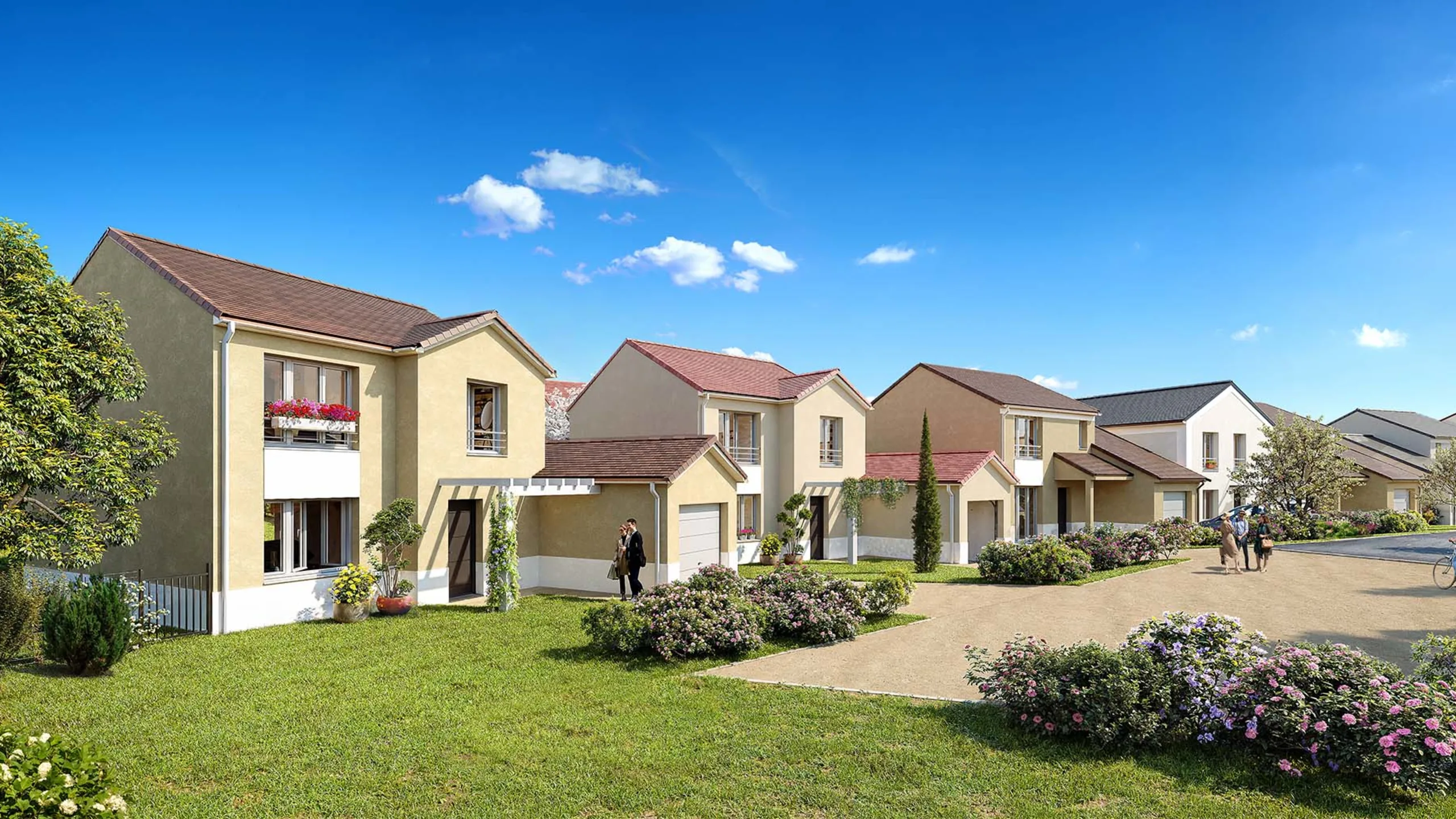 Maison neuf Domaine des Longs Champs Houdan