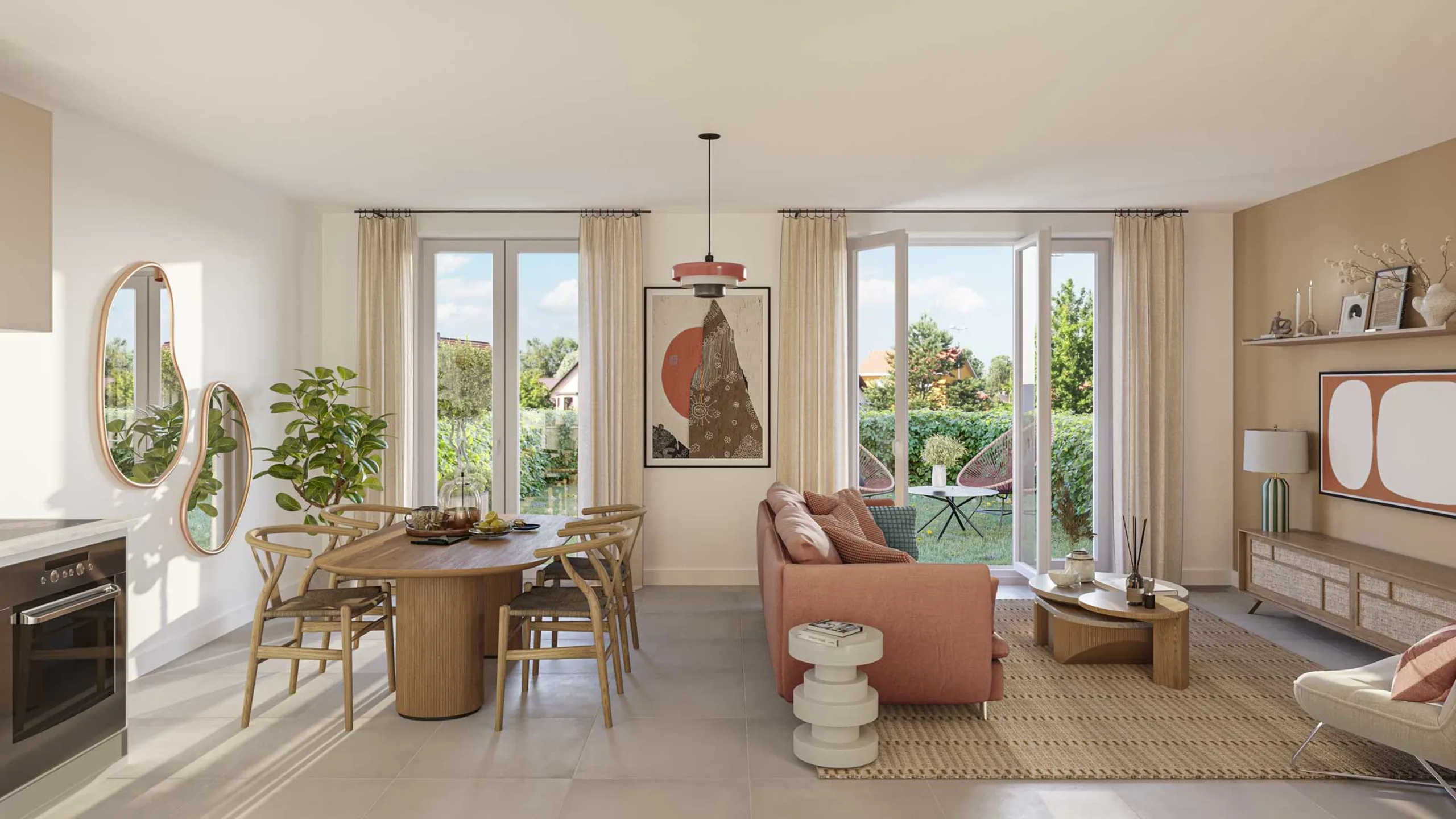 Maison neuf Les Villas Aolini Ollainville - vue 2