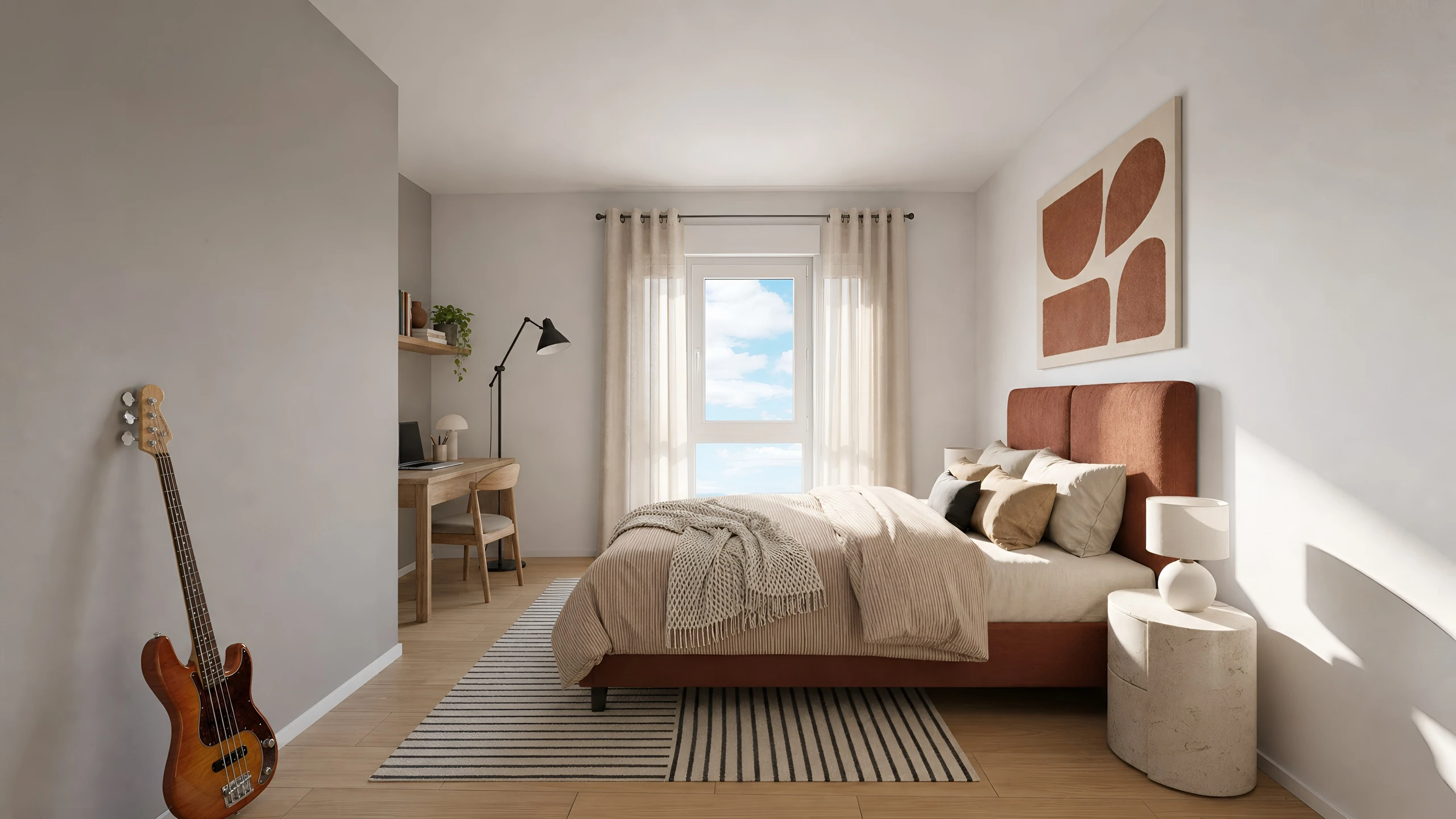 Appartement neuf Les Jardins de l’Ourcq  Meaux - vue 2