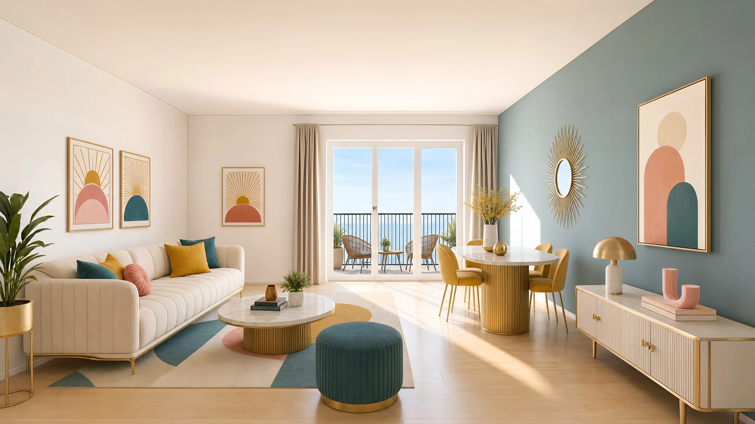 Appartement neuf Les Jardins de l’Ourcq  Meaux - vue 2