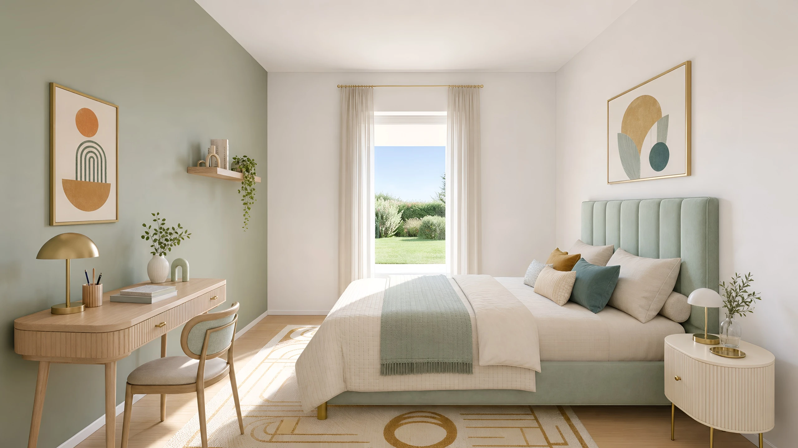 Appartement neuf Les Jardins de l’Ourcq  Meaux - vue 2