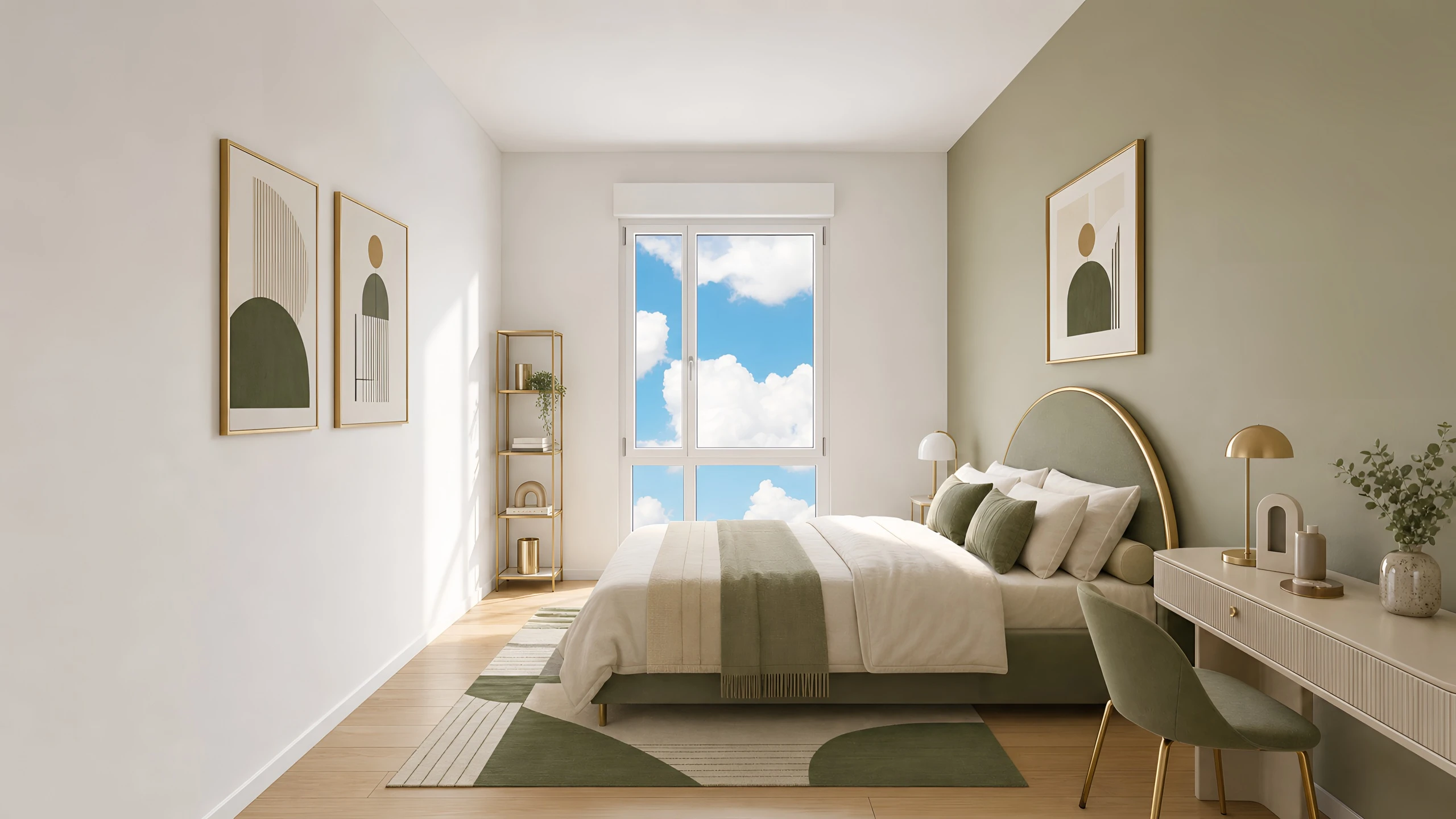 Appartement neuf Les Jardins de l’Ourcq  Meaux - vue 2