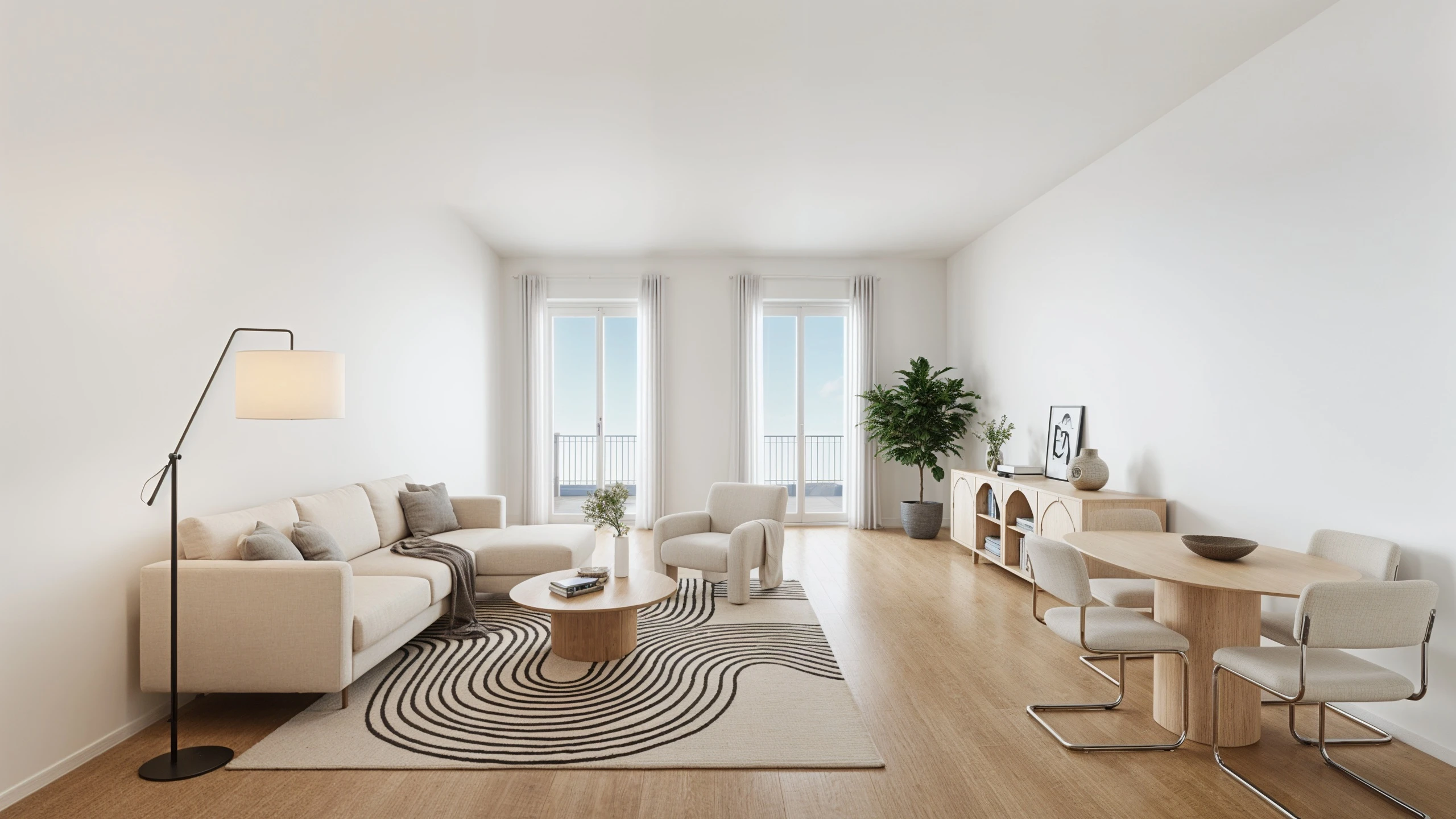 Appartement neuf Les Jardins Kléber Pantin - vue 2