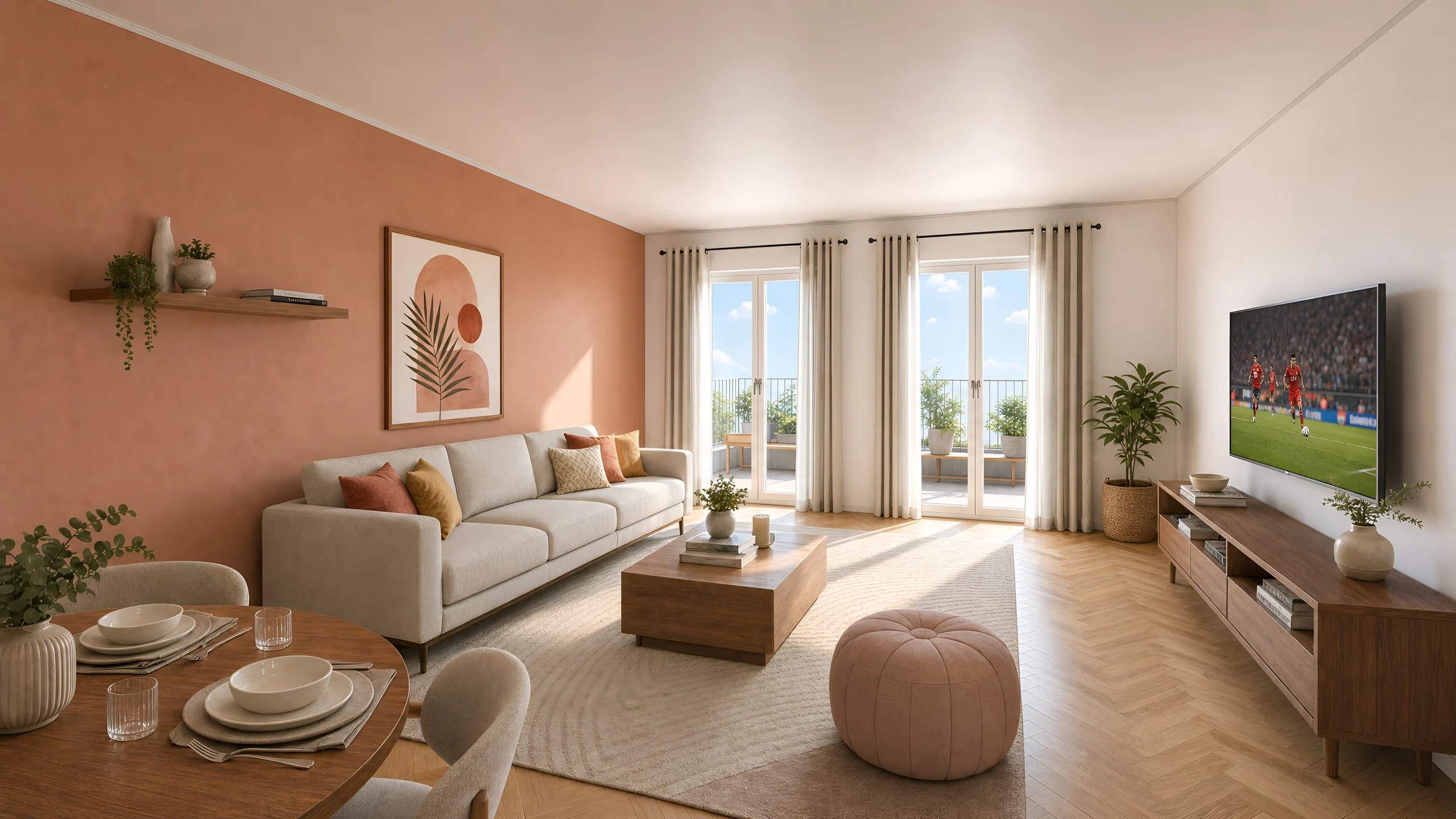 Appartement neuf Les Jardins Kléber Pantin - vue 2