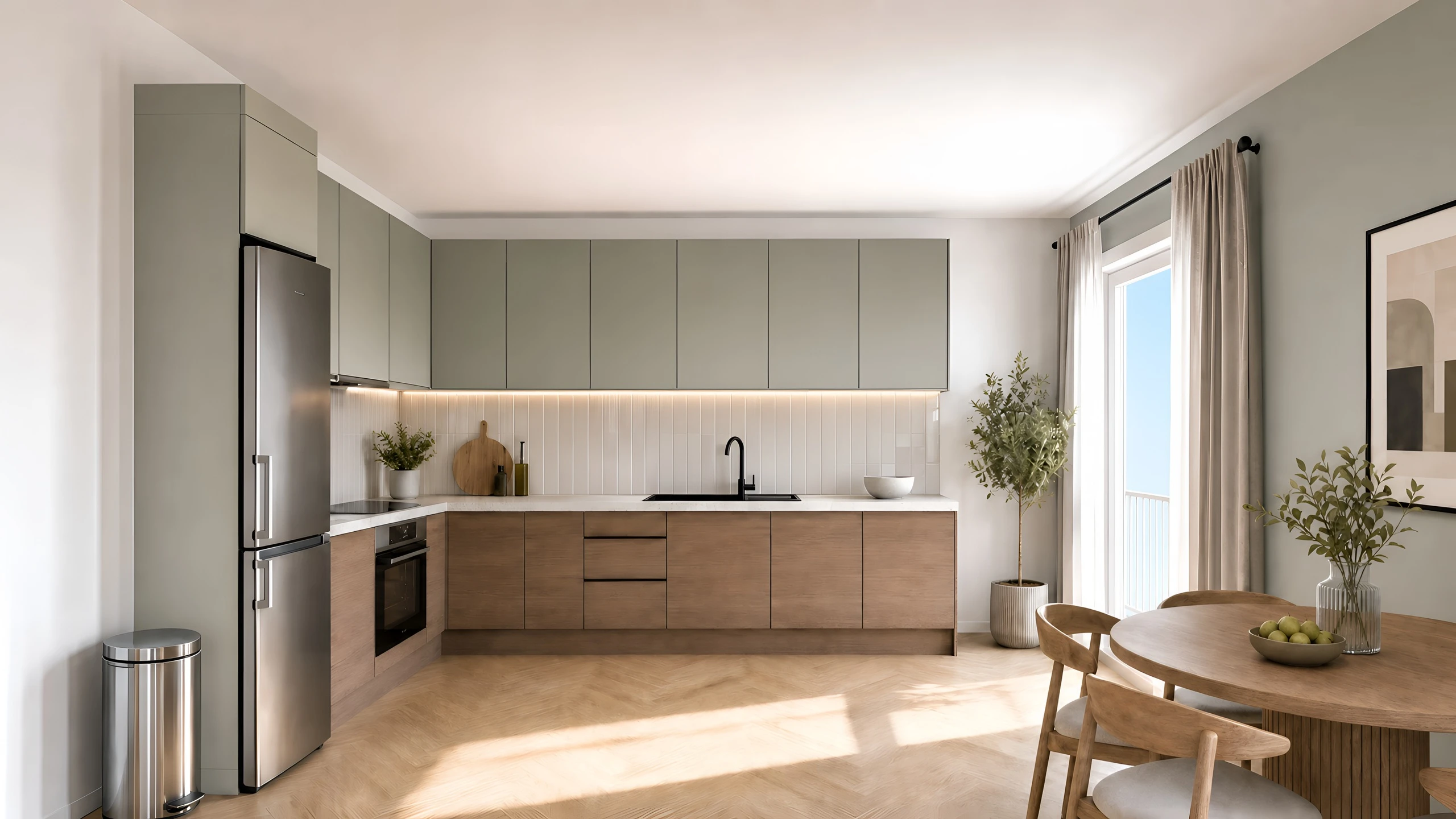 Appartement neuf Les Jardins Kléber Pantin - vue 2