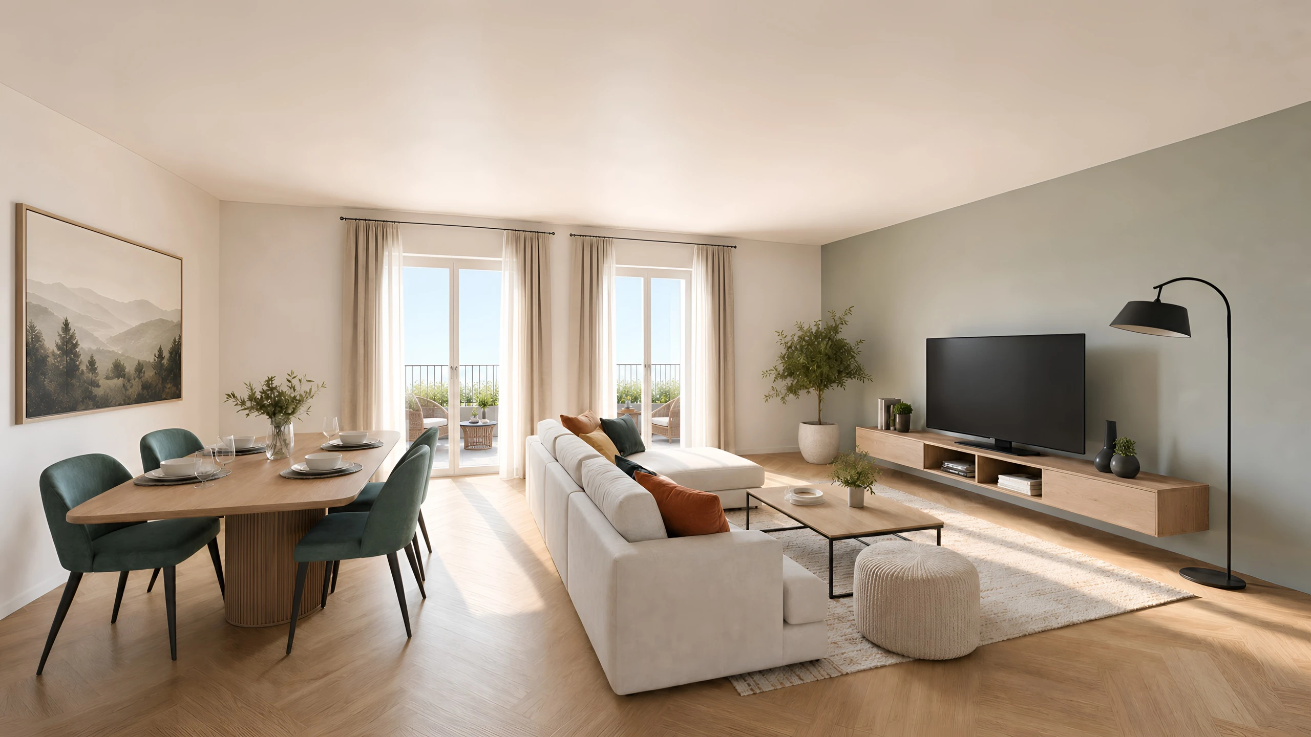Appartement neuf Les Jardins Kléber Pantin - vue 3