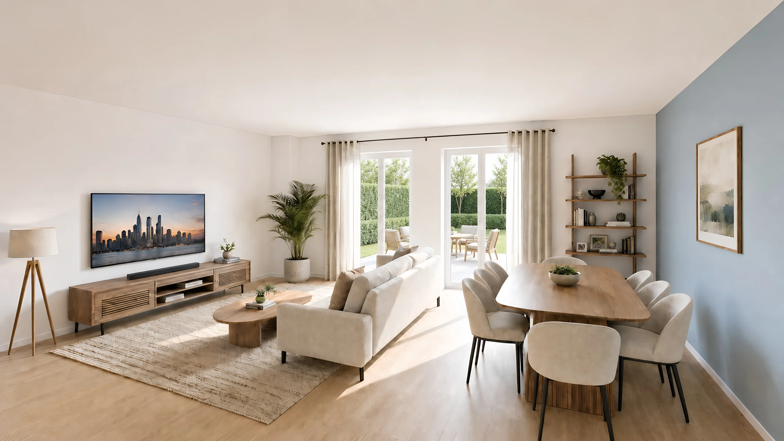Appartement neuf Les Jardins Kléber Pantin - vue 2