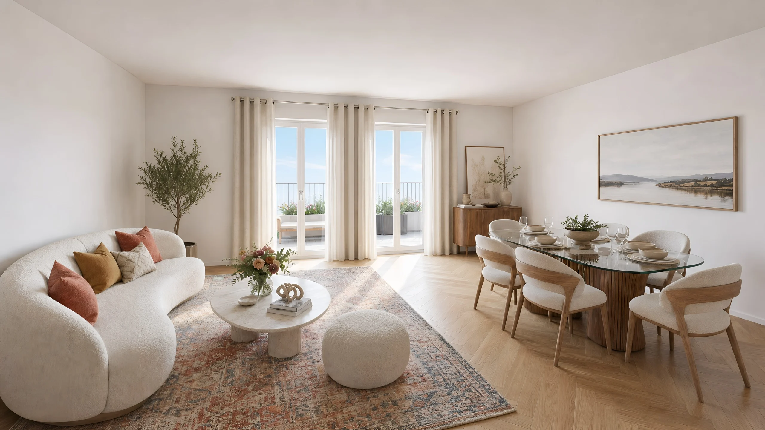 Appartement neuf Les Jardins Kléber Pantin - vue 3