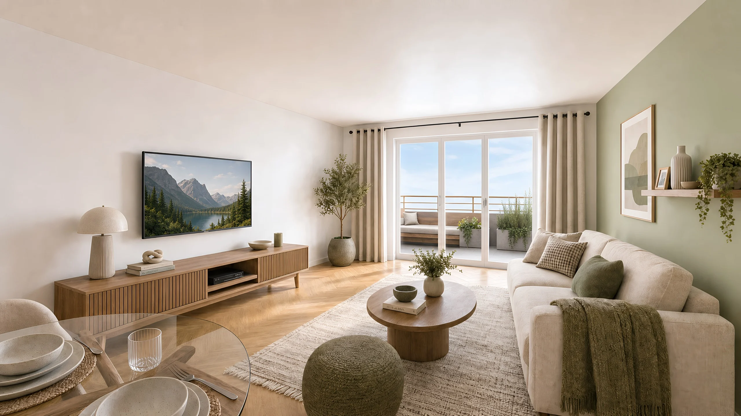 Appartement neuf Domaine Des Longs Champs - Appartements Houdan - vue 2