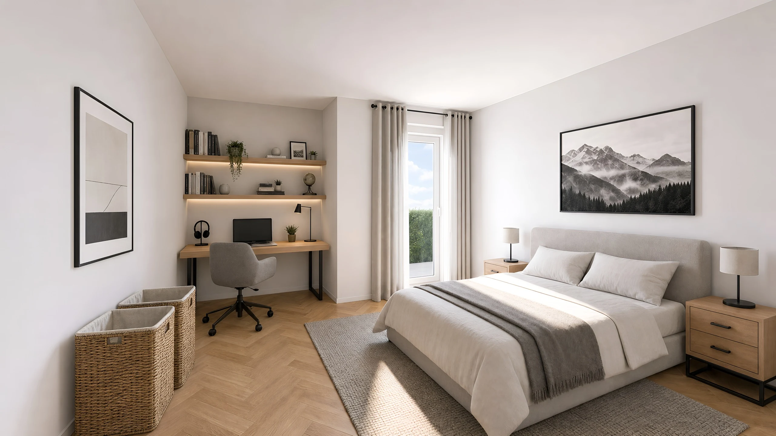 Appartement neuf Le Clos des Rougeux Jouy-le-Moutier - vue 2