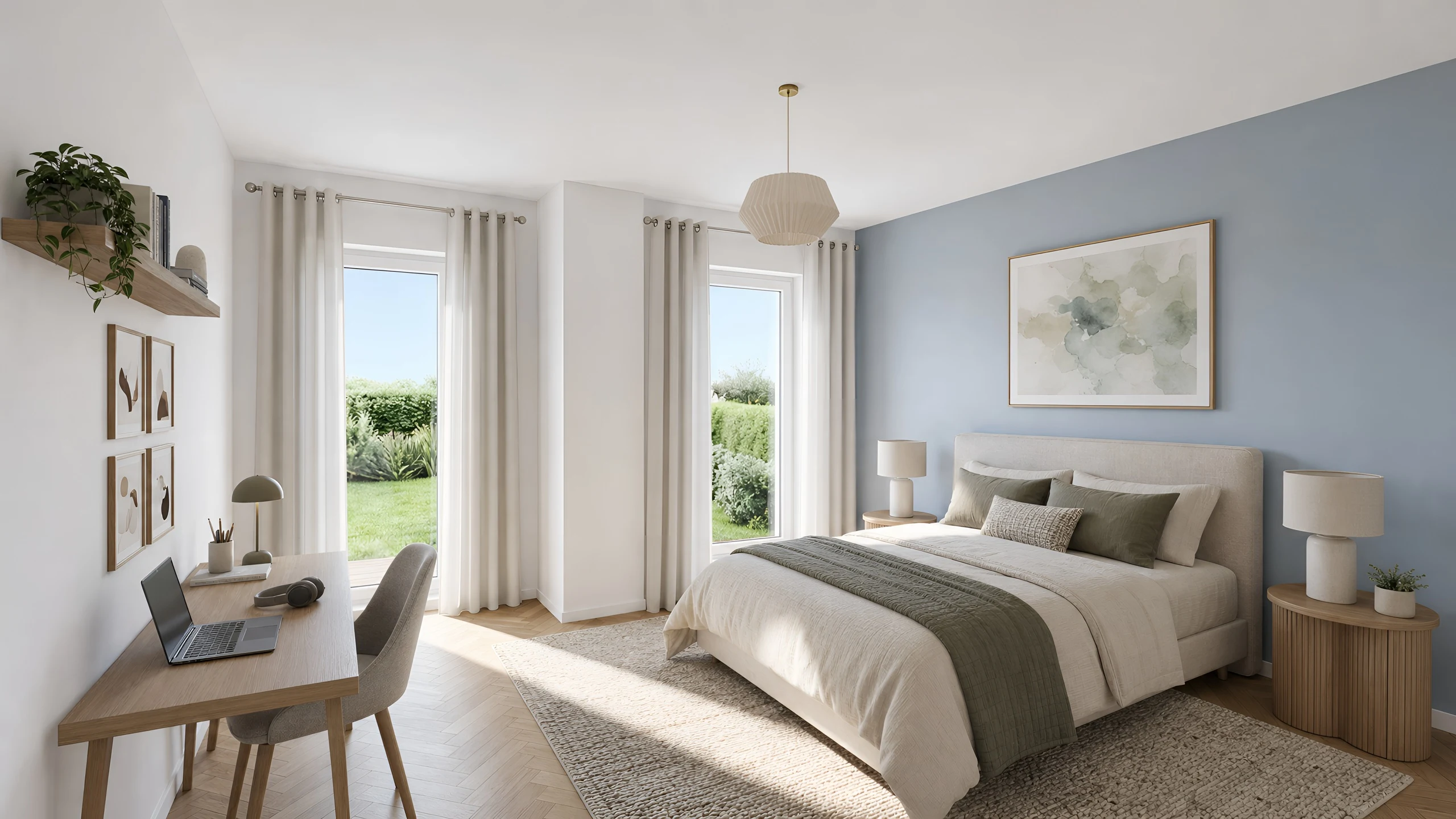 Appartement neuf Le Clos des Rougeux Jouy-le-Moutier - vue 2