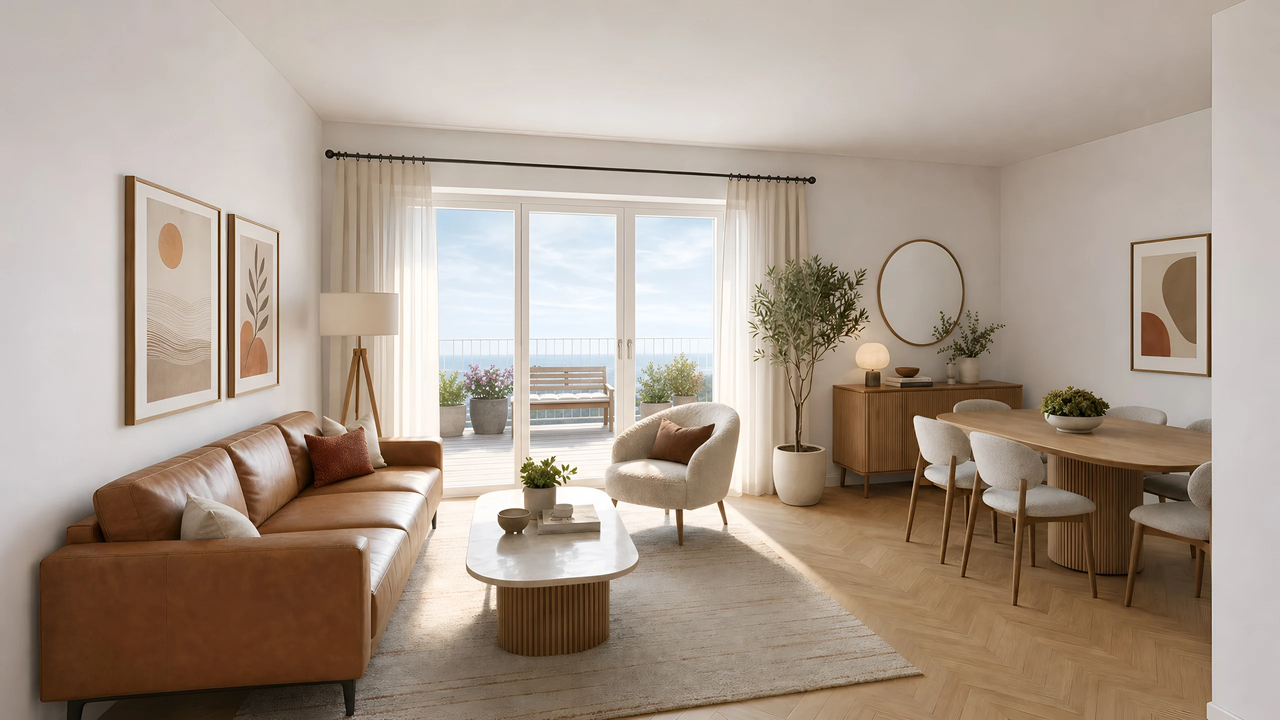 Appartement neuf Le Clos des Rougeux Jouy-le-Moutier - vue 3