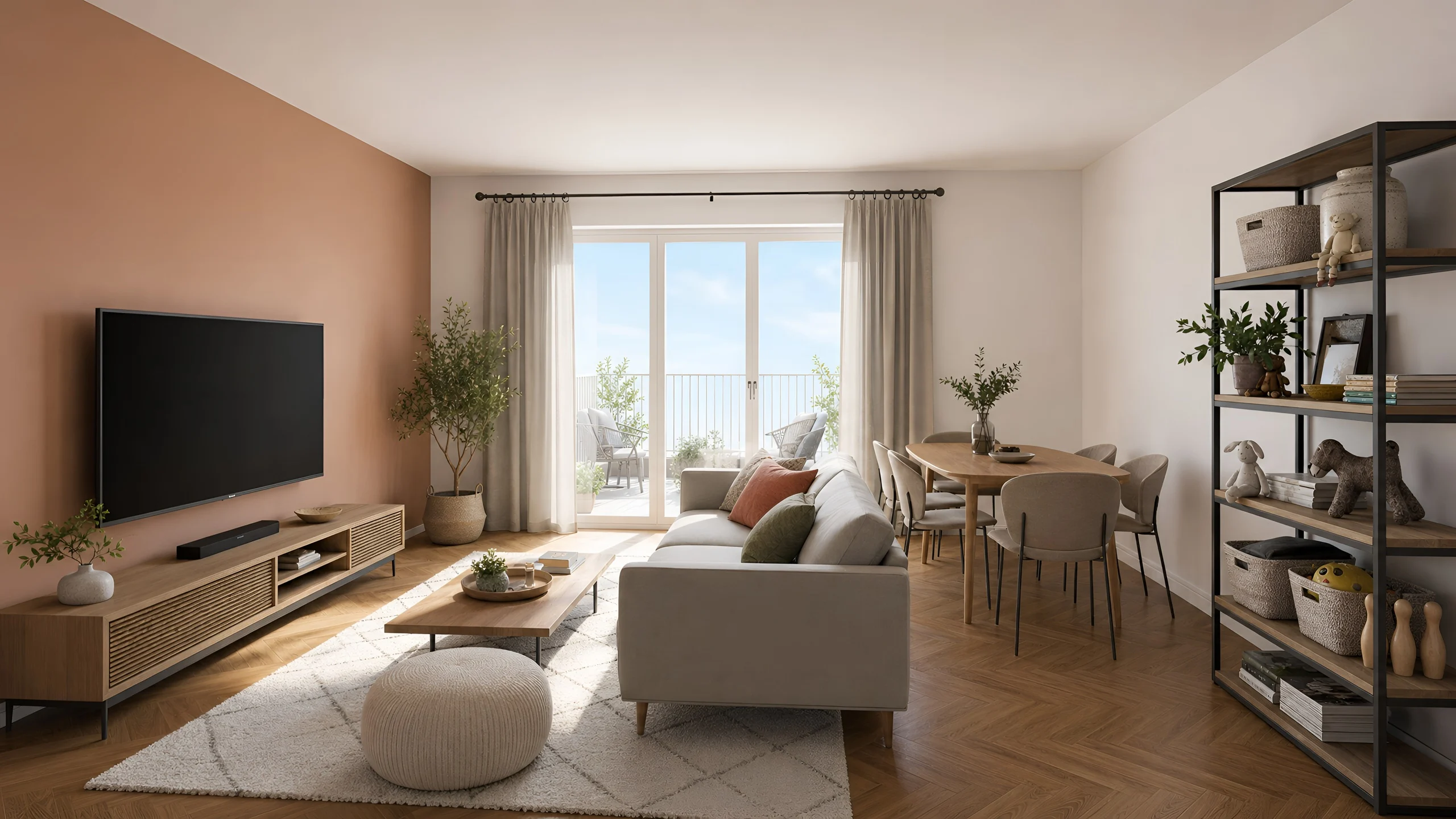 Appartement neuf Le Clos des Rougeux Jouy-le-Moutier - vue 2