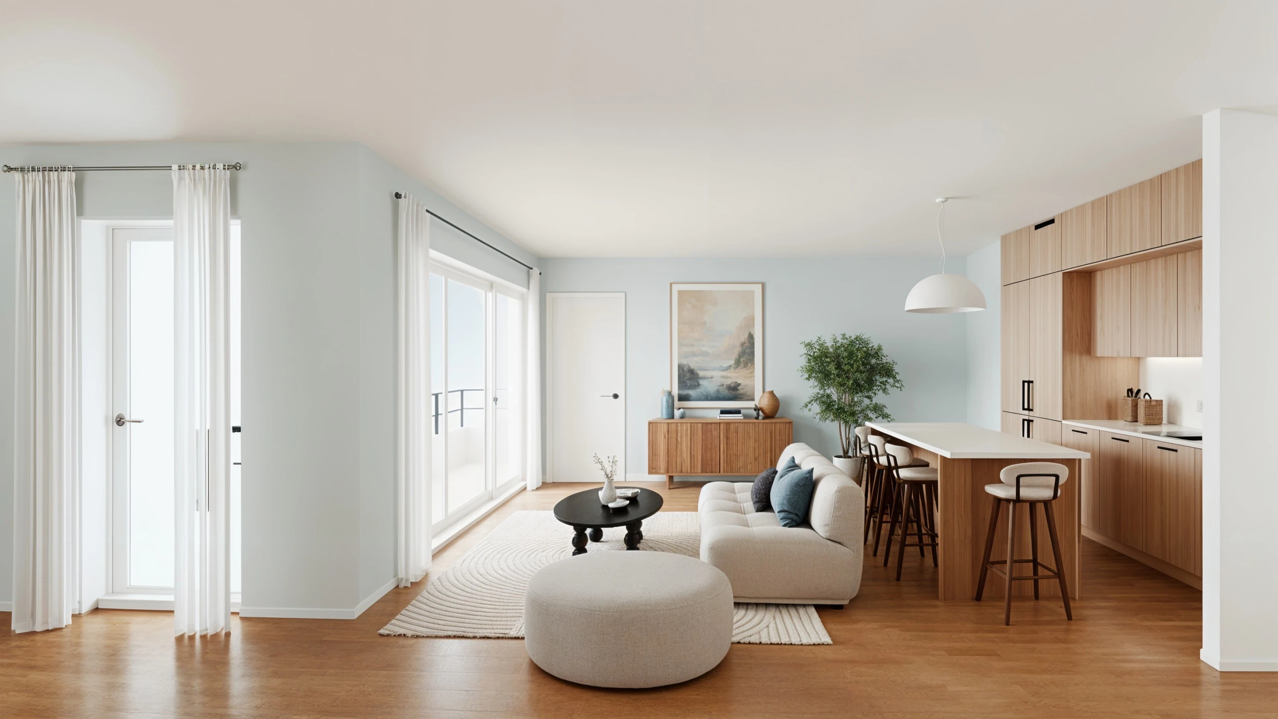 Appartement neuf Le Clos des Meulières  Saclay - vue 2