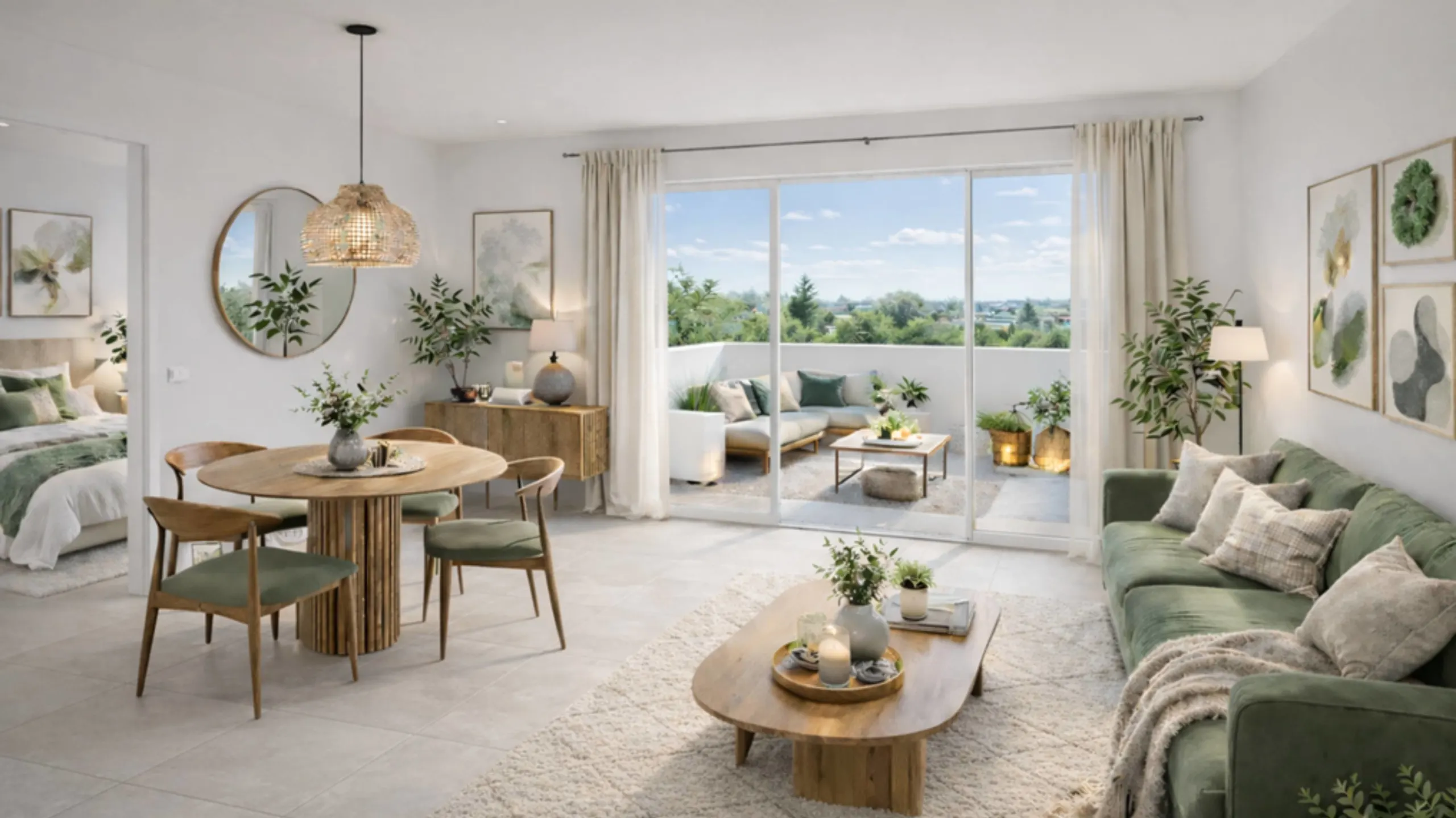 Appartement neuf Duo Verde Montpellier - vue 2