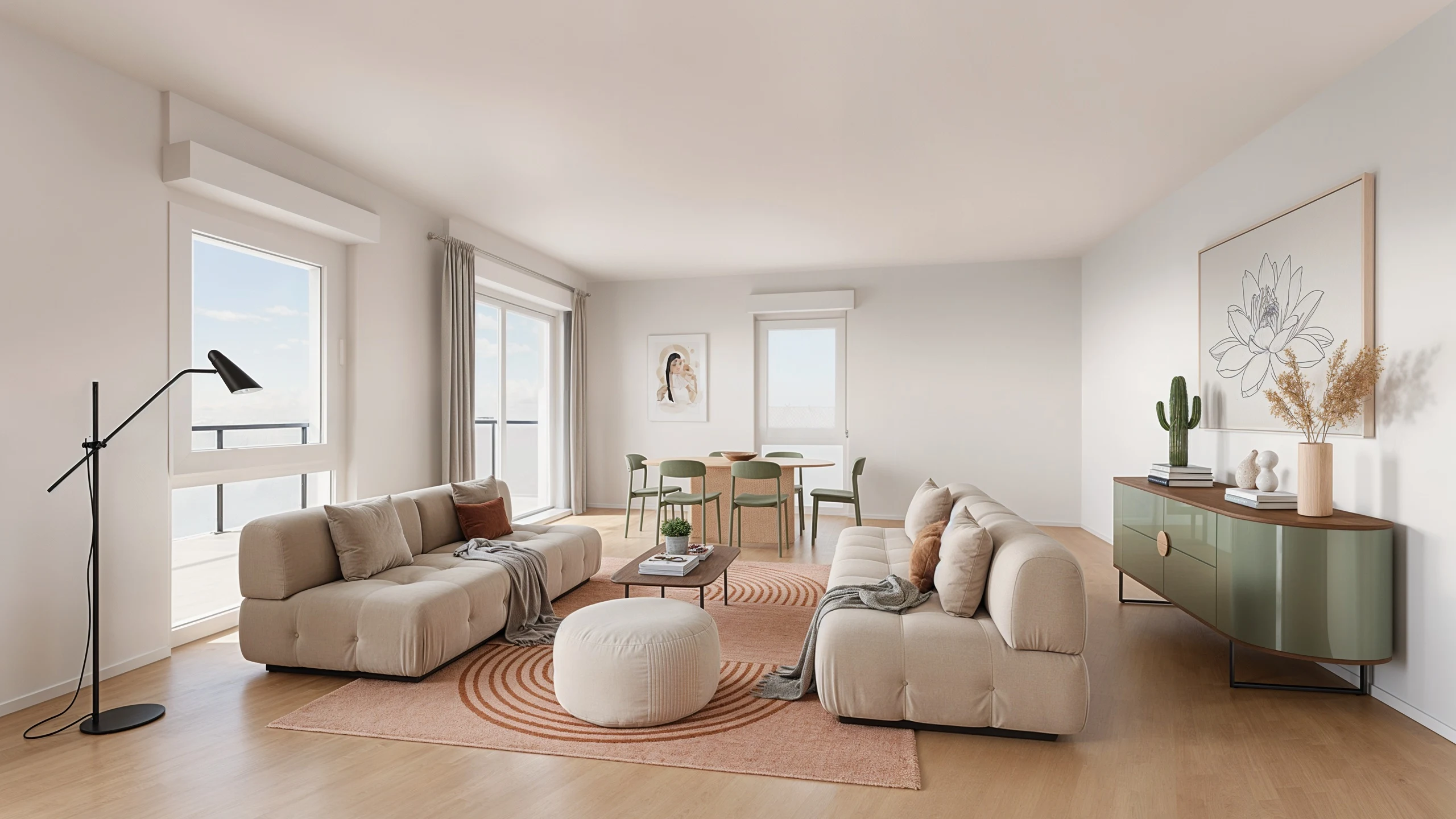 Appartement neuf Le Domaine Bois-Guillaume - vue 2