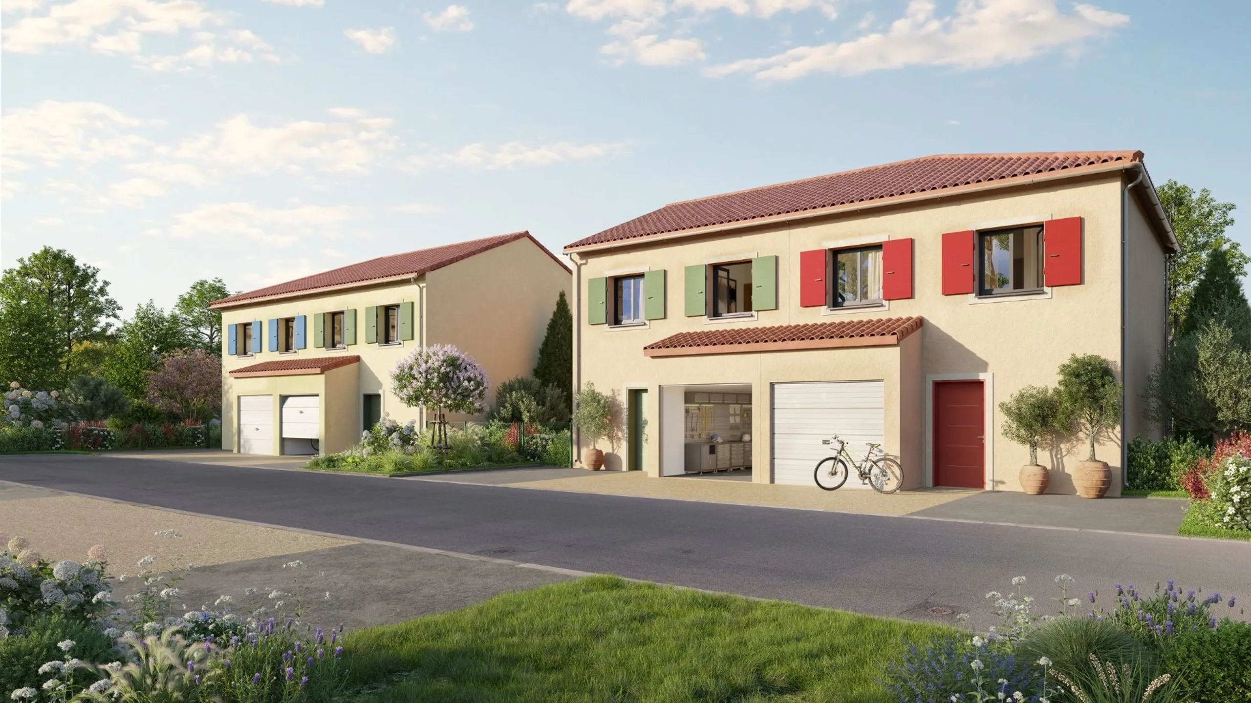Maison neuf Harmonie Aix-en-Provence - vue 2