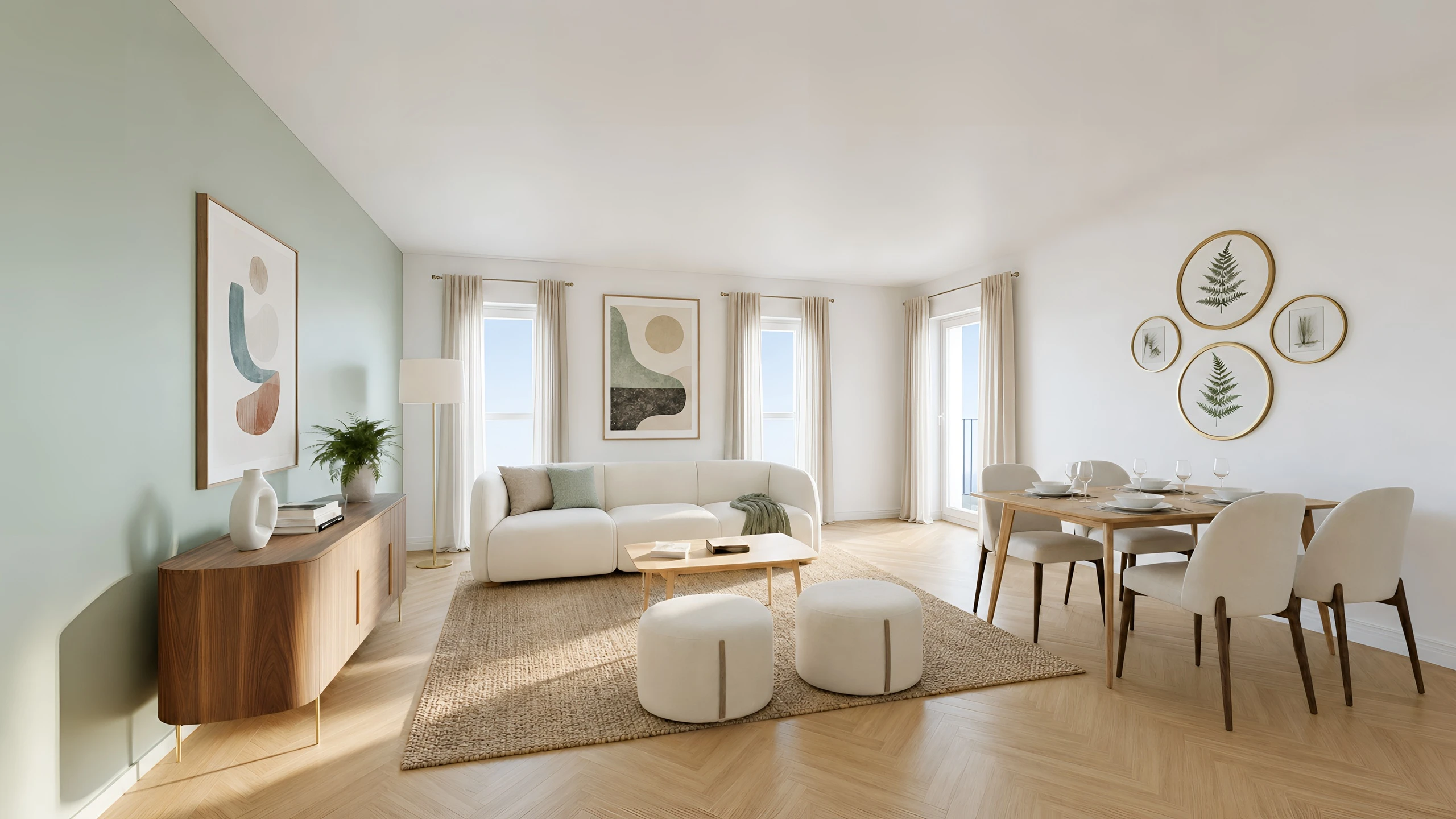 Appartement neuf Magasins Généraux - Côté Canal Reims - vue 2