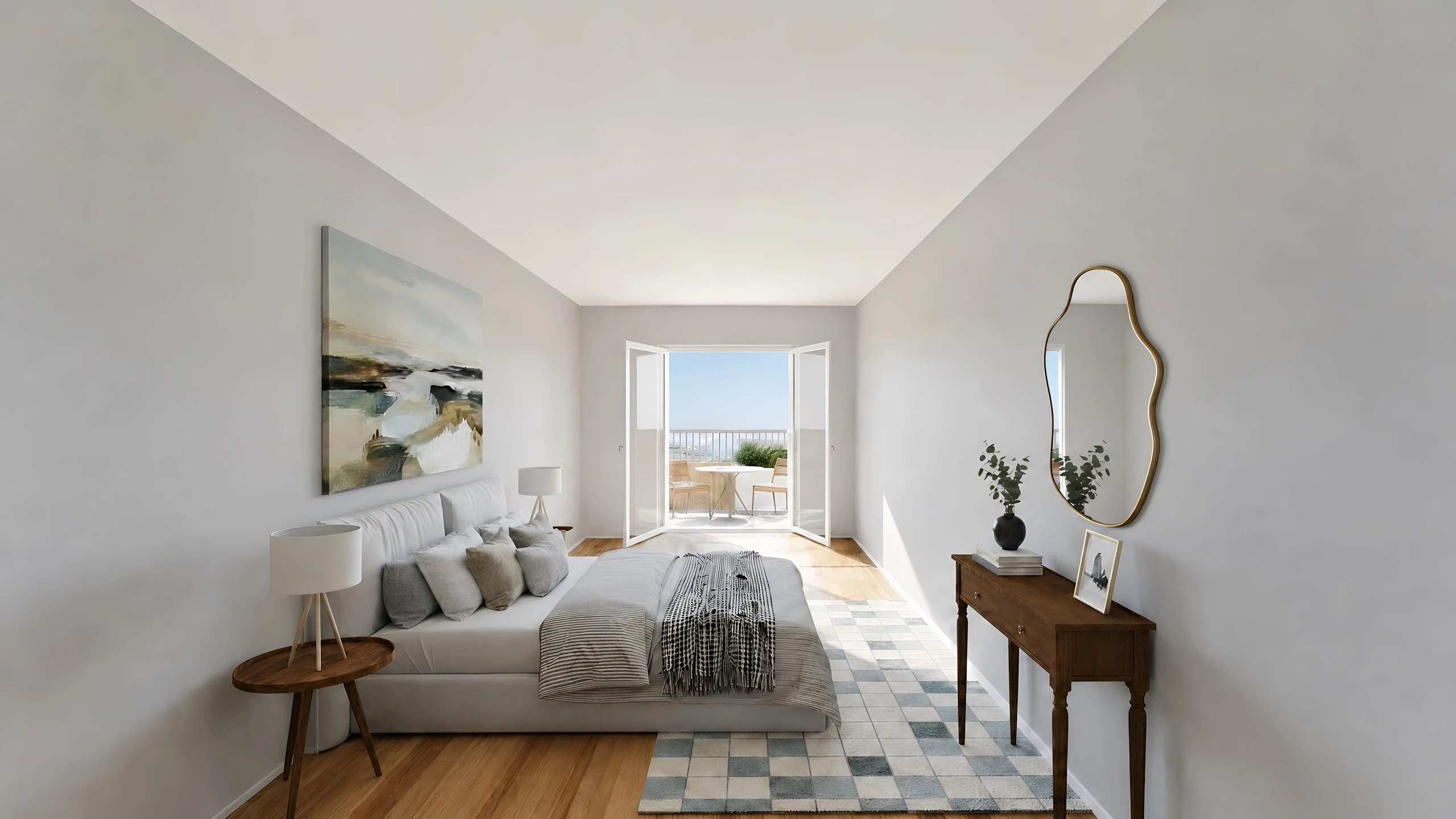 Appartement neuf Magasins Généraux - Côté Canal Reims - vue 2