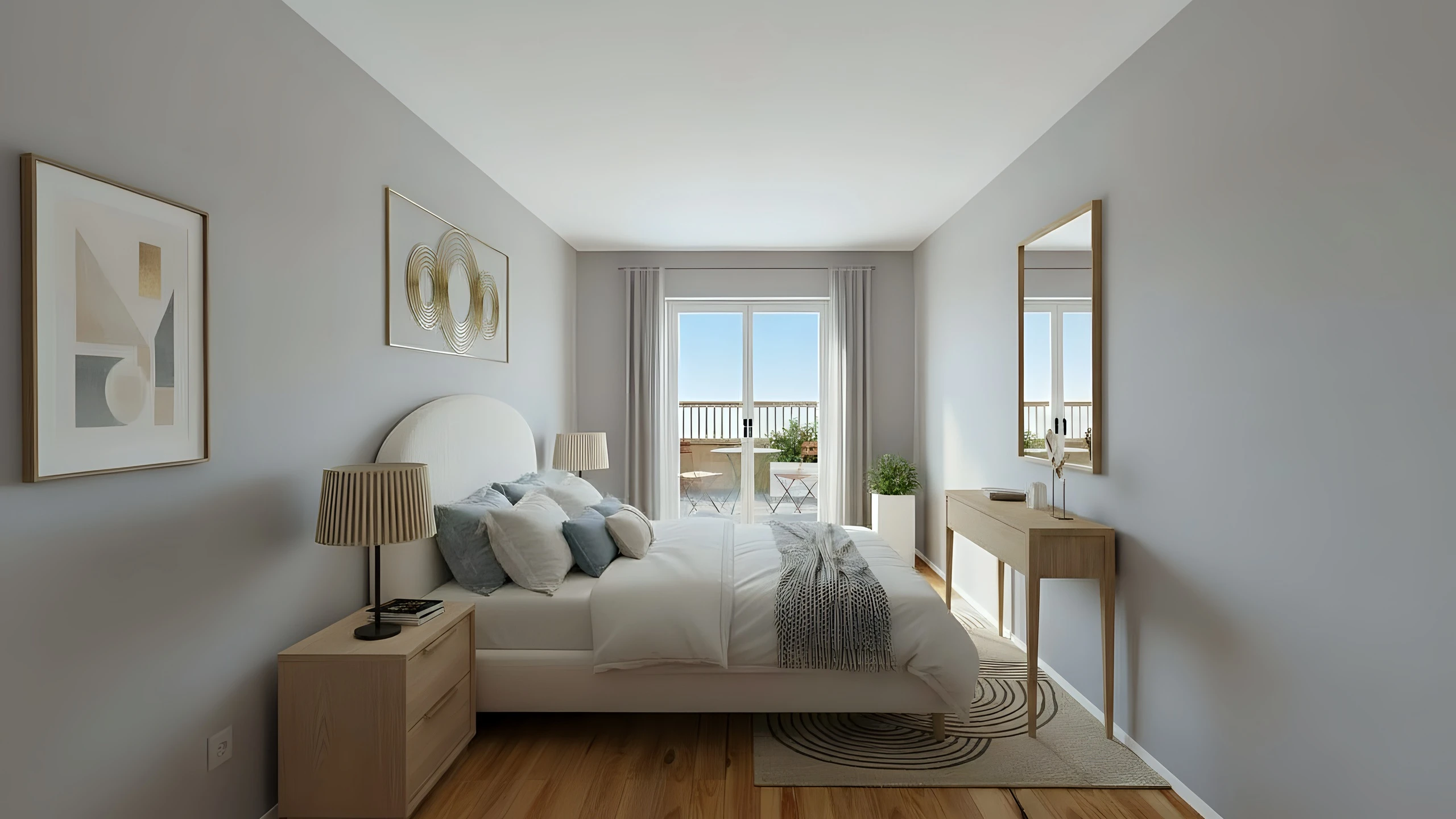Appartement neuf Magasins Généraux - Côté Canal Reims - vue 2