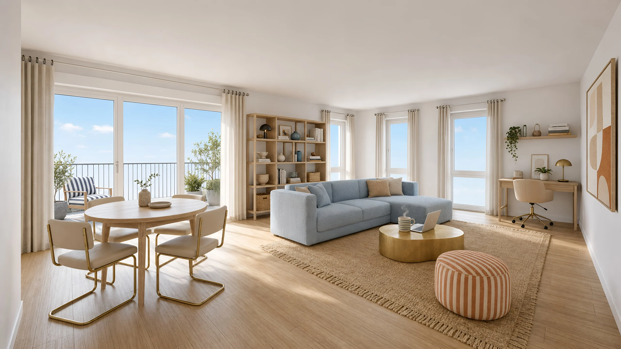 Appartement neuf Magasins Généraux - Côté Canal Reims - vue 3