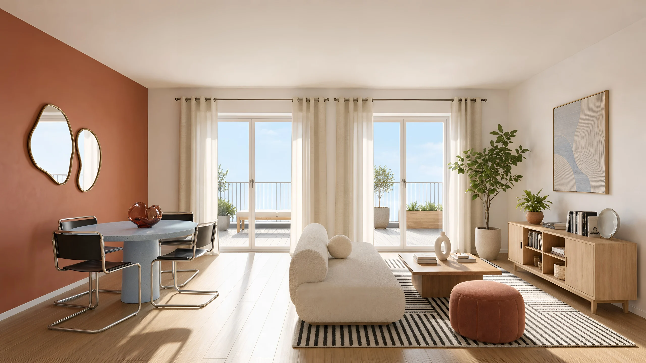 Appartement neuf Magasins Généraux - Côté Canal Reims - vue 4