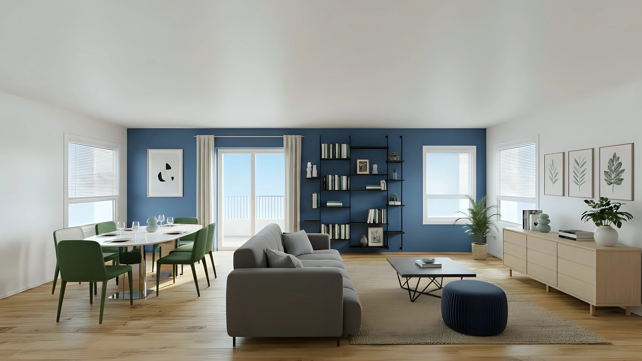 Appartement neuf Magasins Généraux - Côté Canal Reims - vue 3