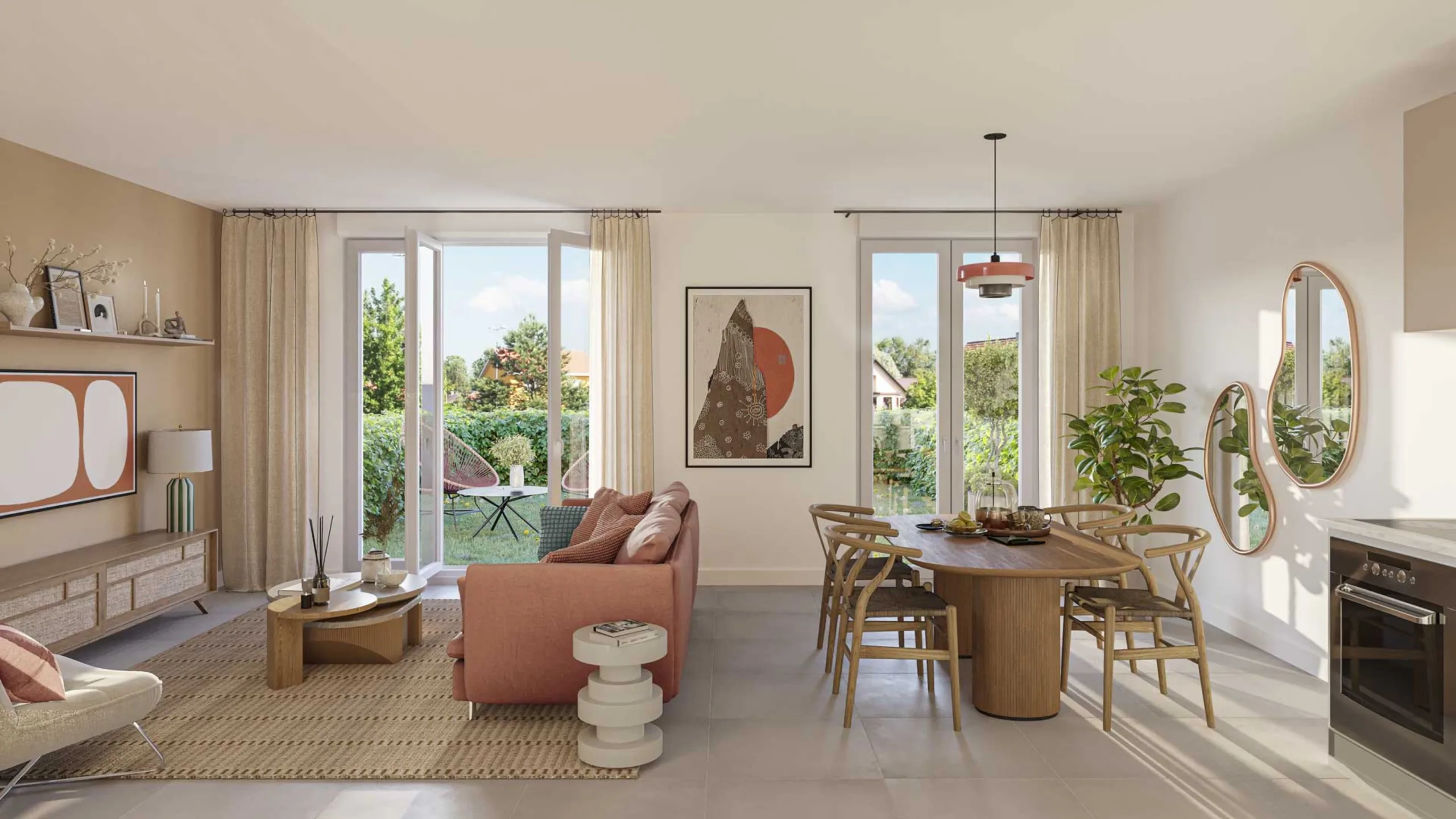 Maison neuf Domaine des oliviers Lorgues