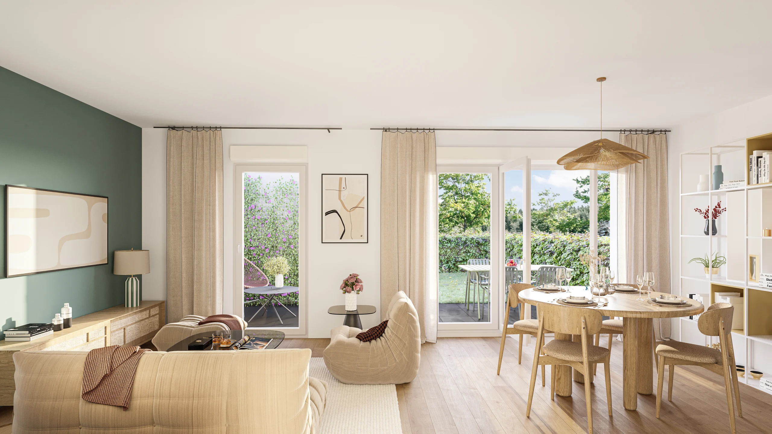 Appartement neuf Le Grand Chêne Saint-Herblain - vue 2