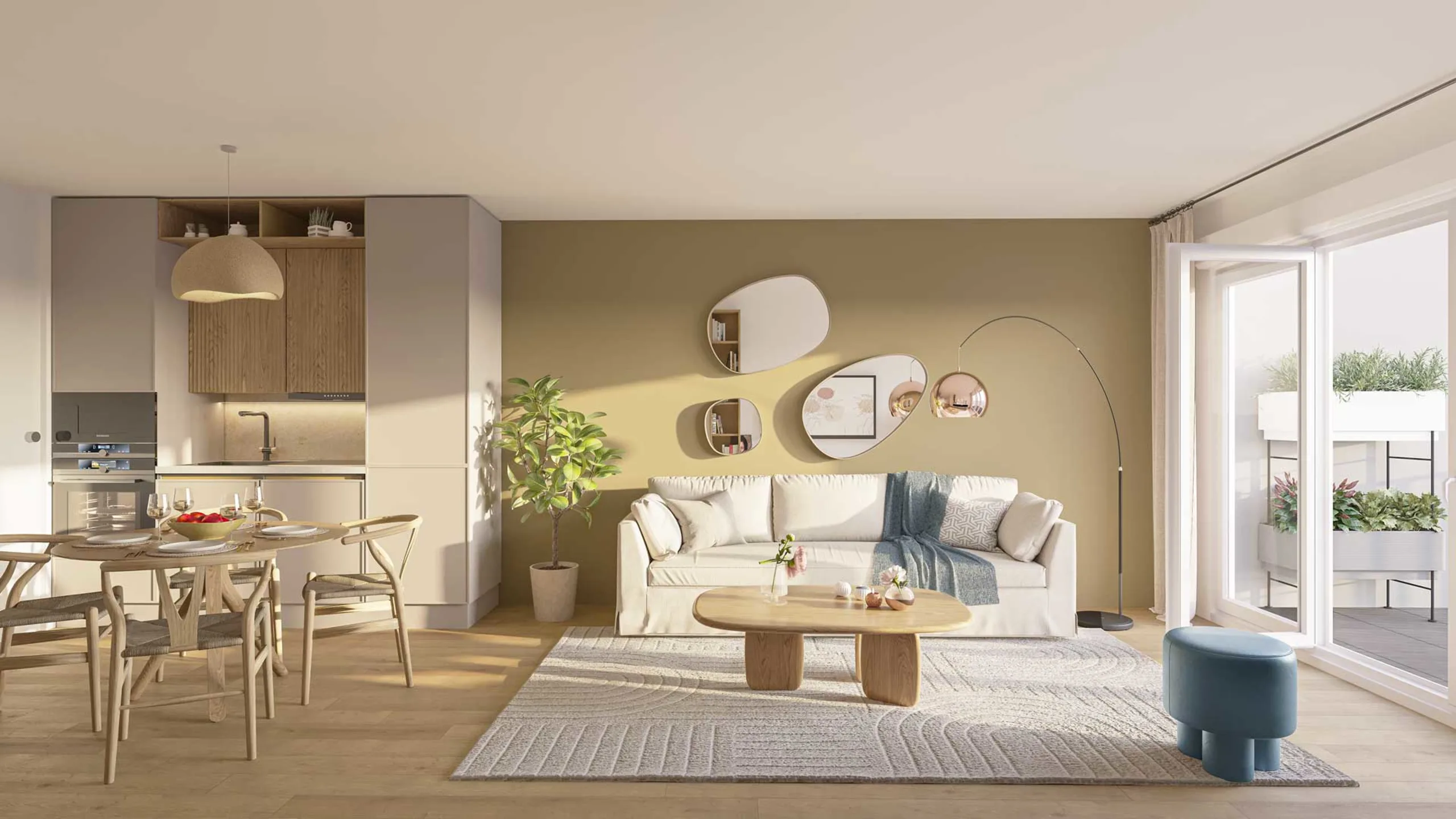 Appartement neuf Le Grand Chêne Saint-Herblain - vue 2