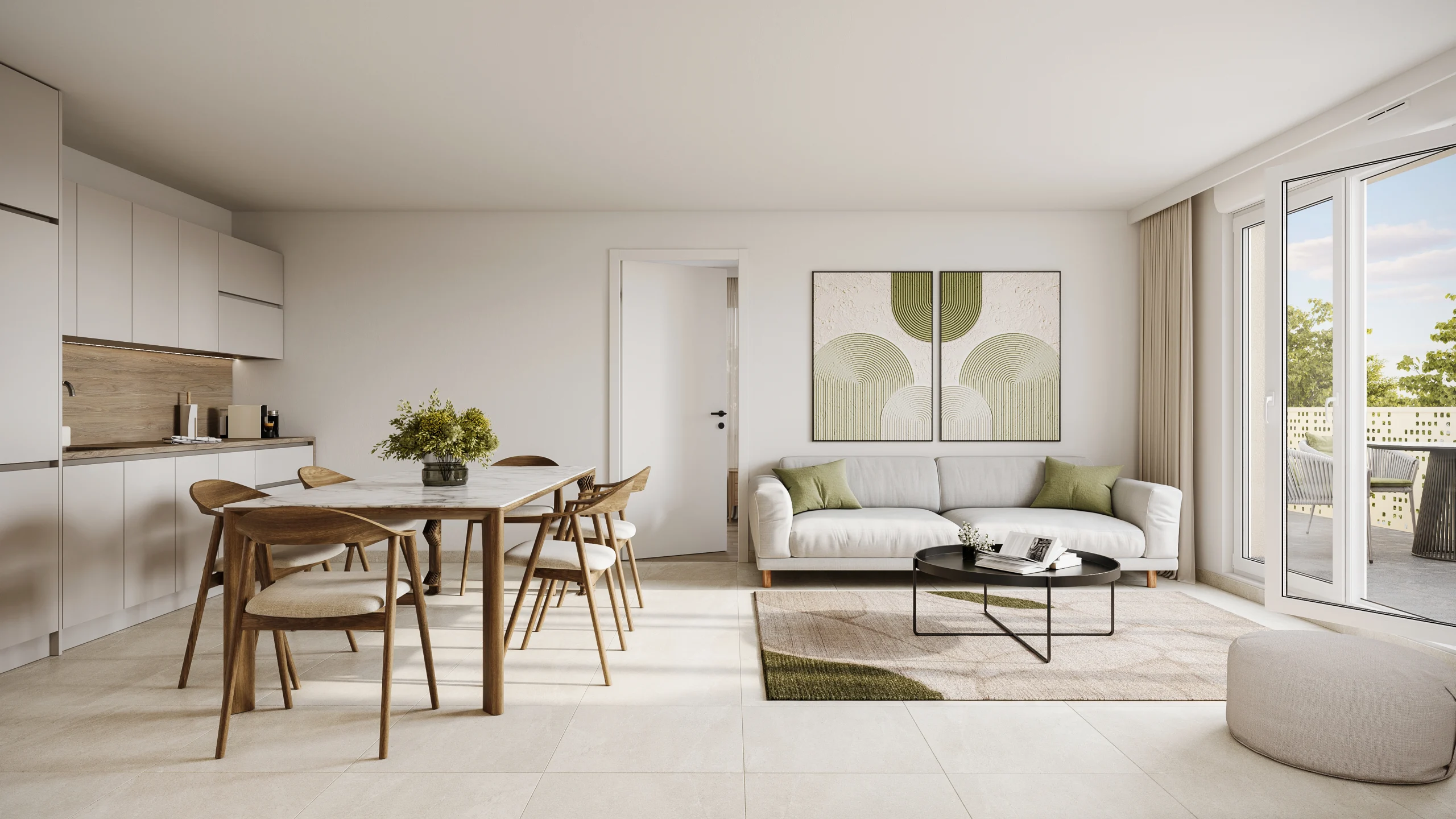 Appartement neuf Auréa Genas - vue 3