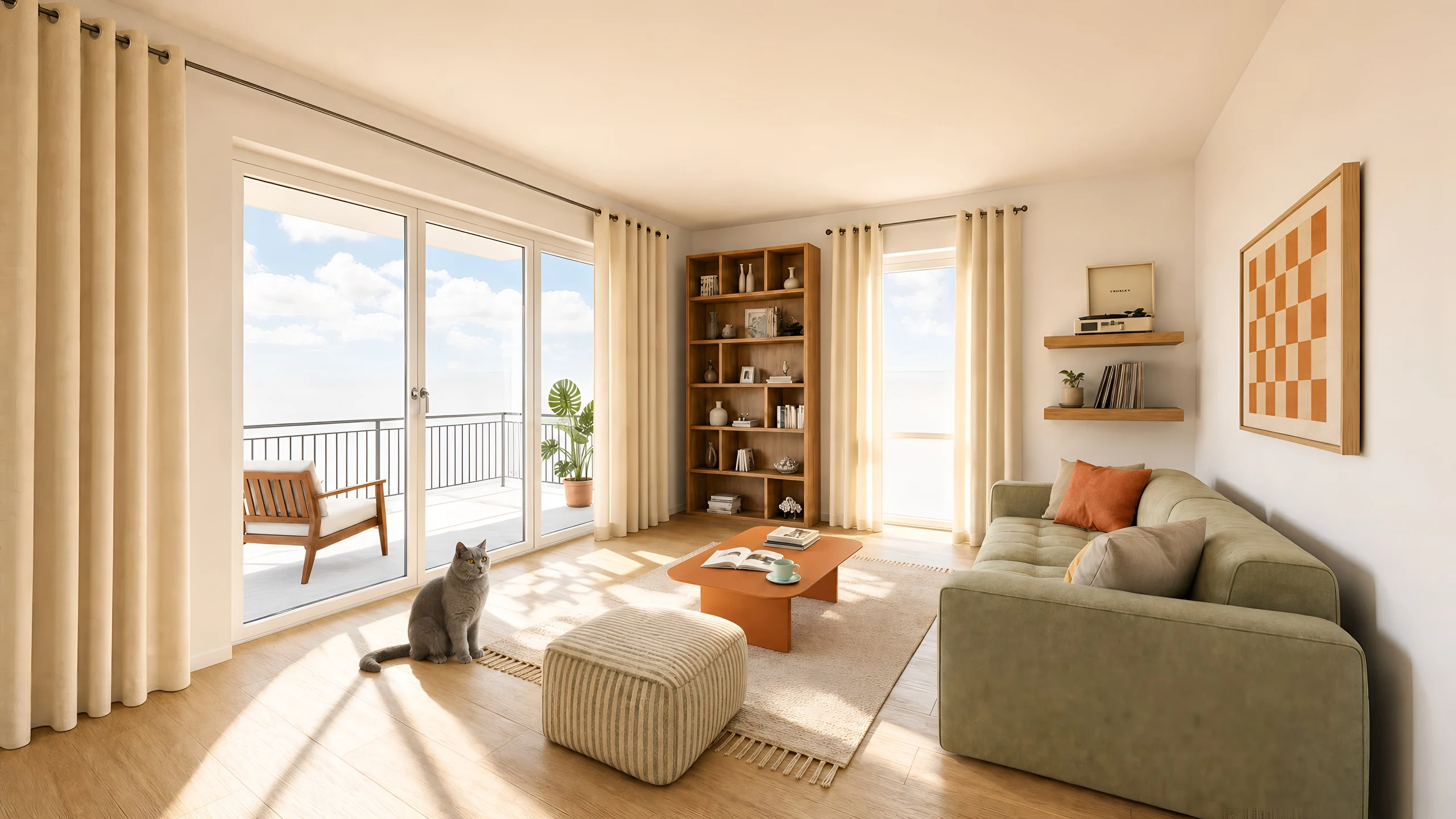 Appartement neuf Les Côteaux de l’Epinay Touques - vue 2