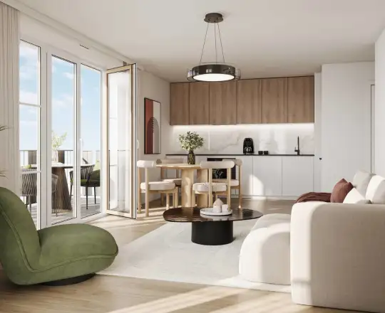 Appartement neuf Cœur Royal Fontainebleau - vue 5