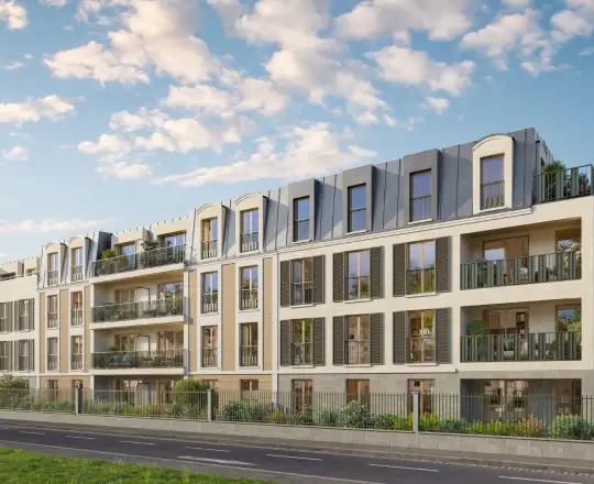 Appartement neuf Cœur Royal Fontainebleau - vue 2