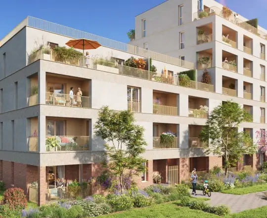 Appartement neuf les Jardins de Bellevue La Courneuve