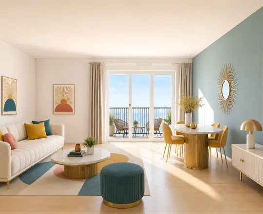 Appartement neuf Les Jardins de l’Ourcq  Meaux - vue 2