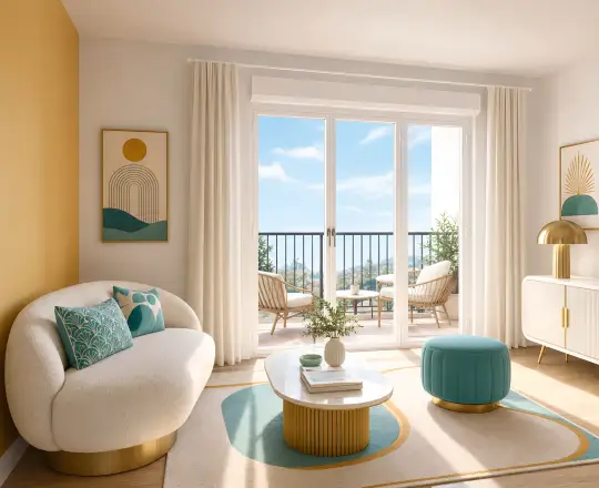 Appartement neuf Les Jardins de l’Ourcq Meaux - vue 2