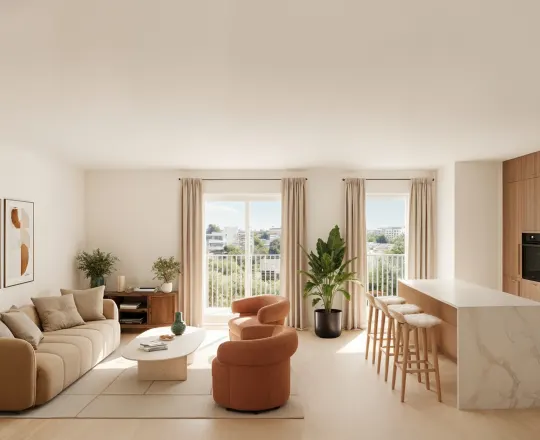 Appartement neuf les Jardins de Bellevue La Courneuve