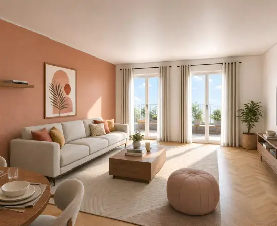 Appartement neuf Les Jardins Kléber Pantin - vue 2