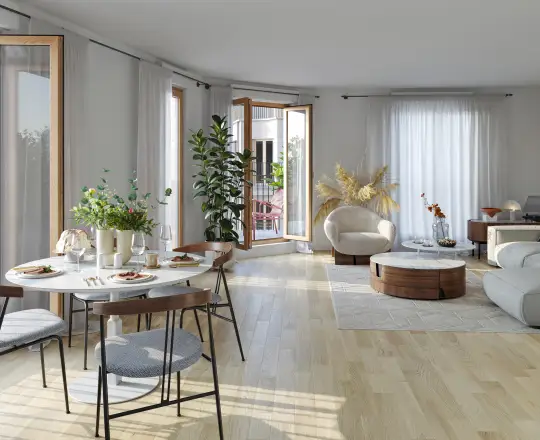 Appartement neuf Les Jardins Kléber Pantin