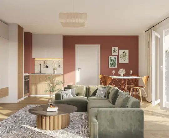 Appartement neuf Magasins Généraux - Côté Bosquet Reims