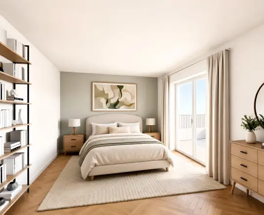 Appartement neuf Magasins Généraux - Côté Canal Reims - vue 2