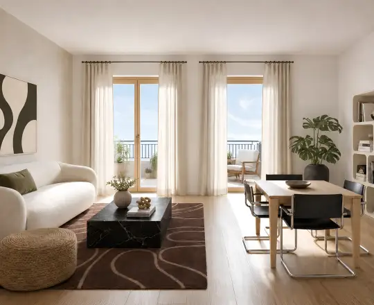 Appartement neuf Nuances Lyon 03 - vue 2