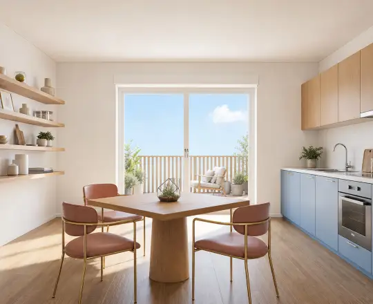 Appartement neuf Les Jardins Noria Metz - vue 2