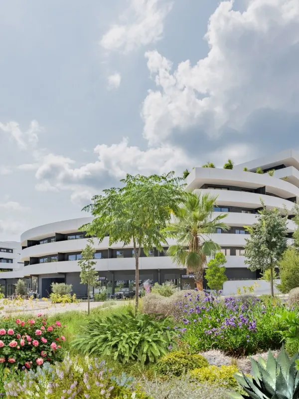 Vue extérieur du programme Iconic au Cap d'Agde