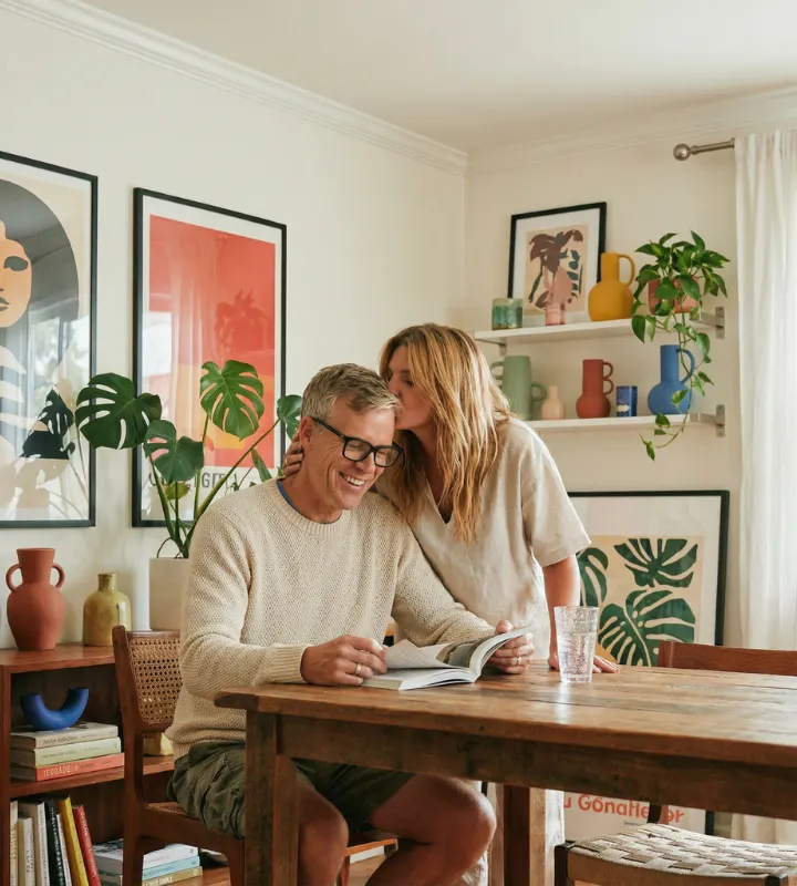 Couple de grands-parents