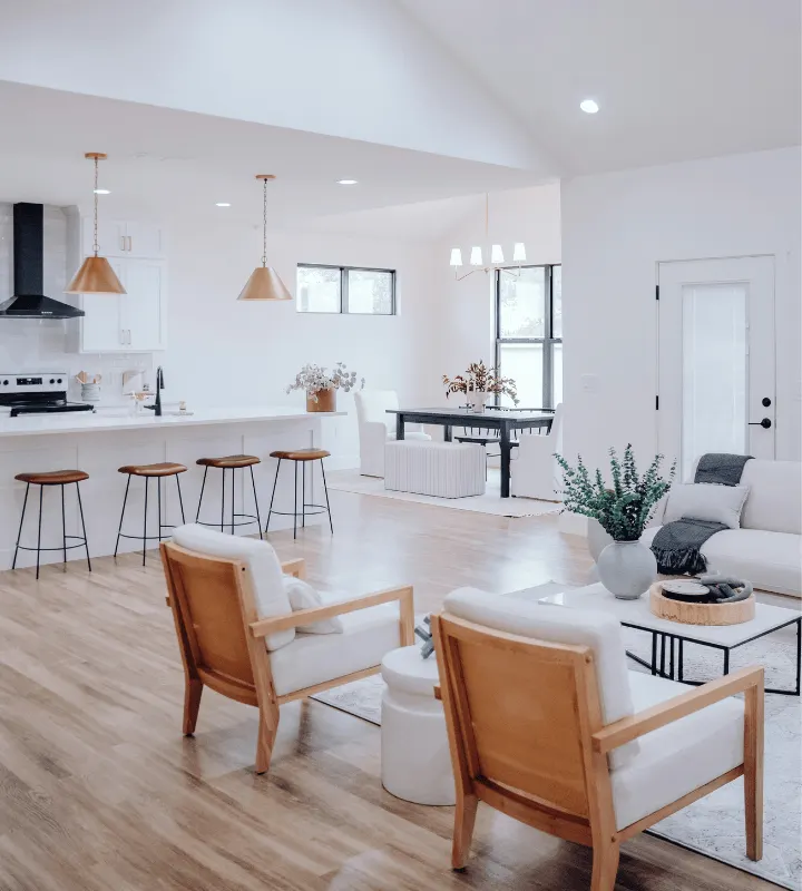 Intérieur maison neuve